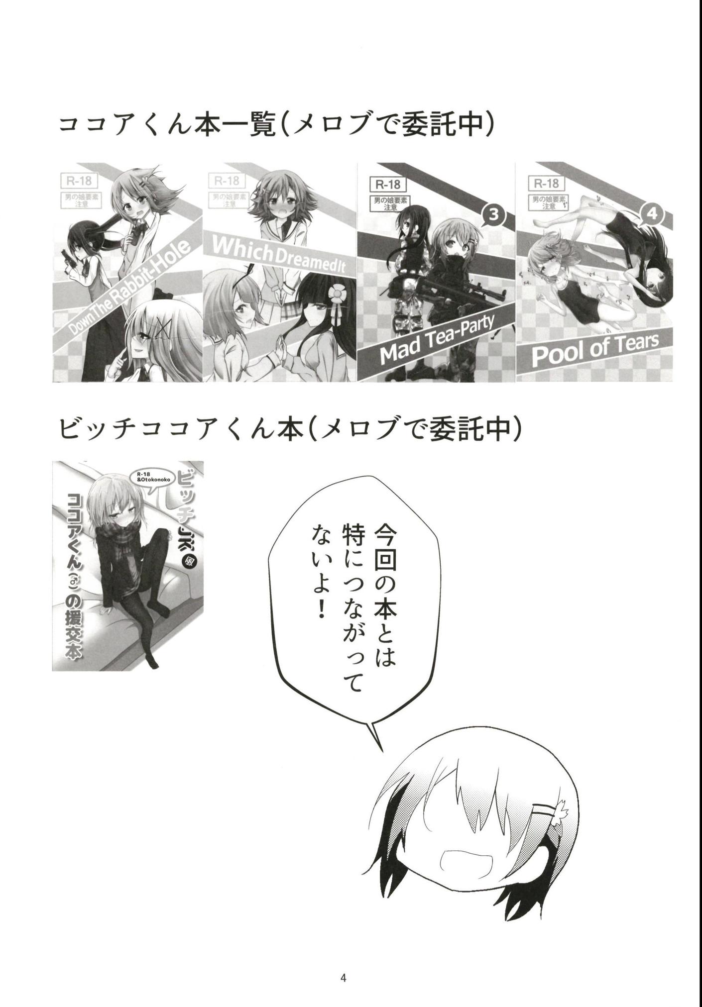ビッチJK風ココアくんのお薬本 3ページ