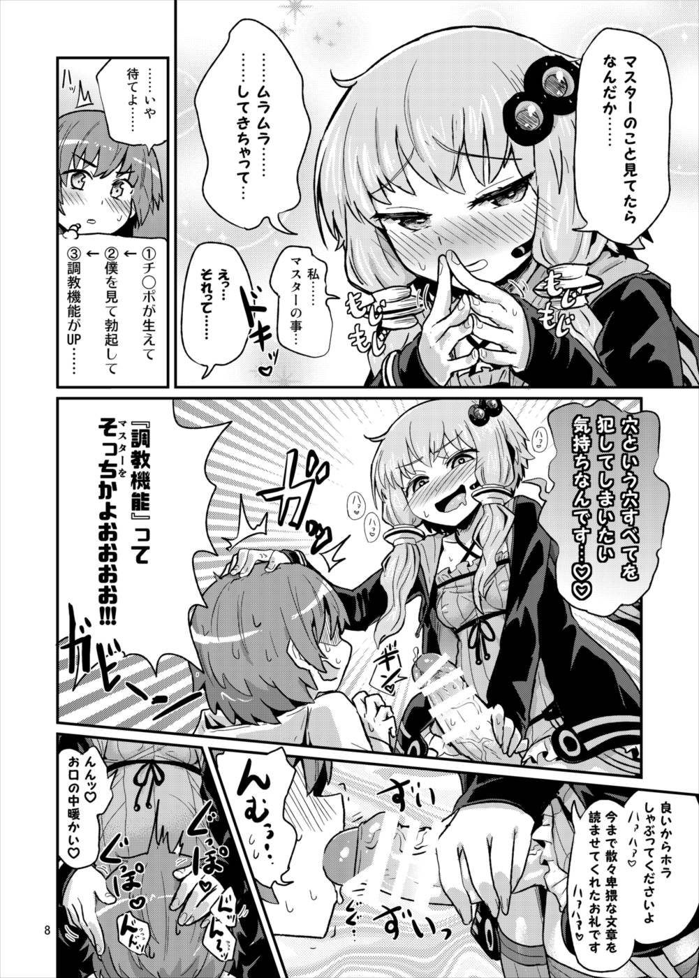 ふたなりゆかりさんに逆アナル調教される本 7ページ
