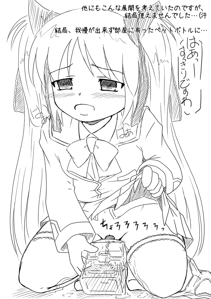 佐々美がオシッコを我慢しておもらしする本 17ページ