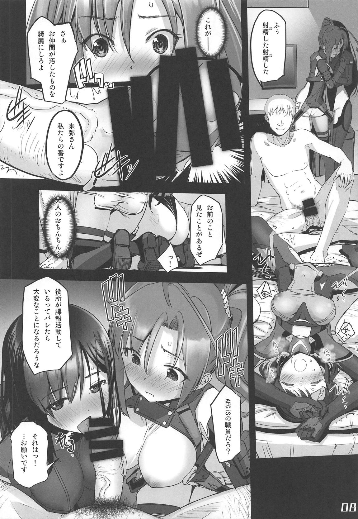 成子坂製作所艶戯録3 『チーム：NPtS編』 7ページ