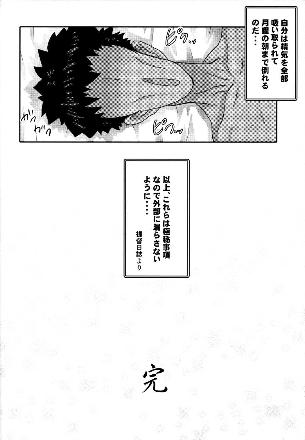 ドMな提督と性欲強めな艦娘の夜戦日誌!! 21ページ