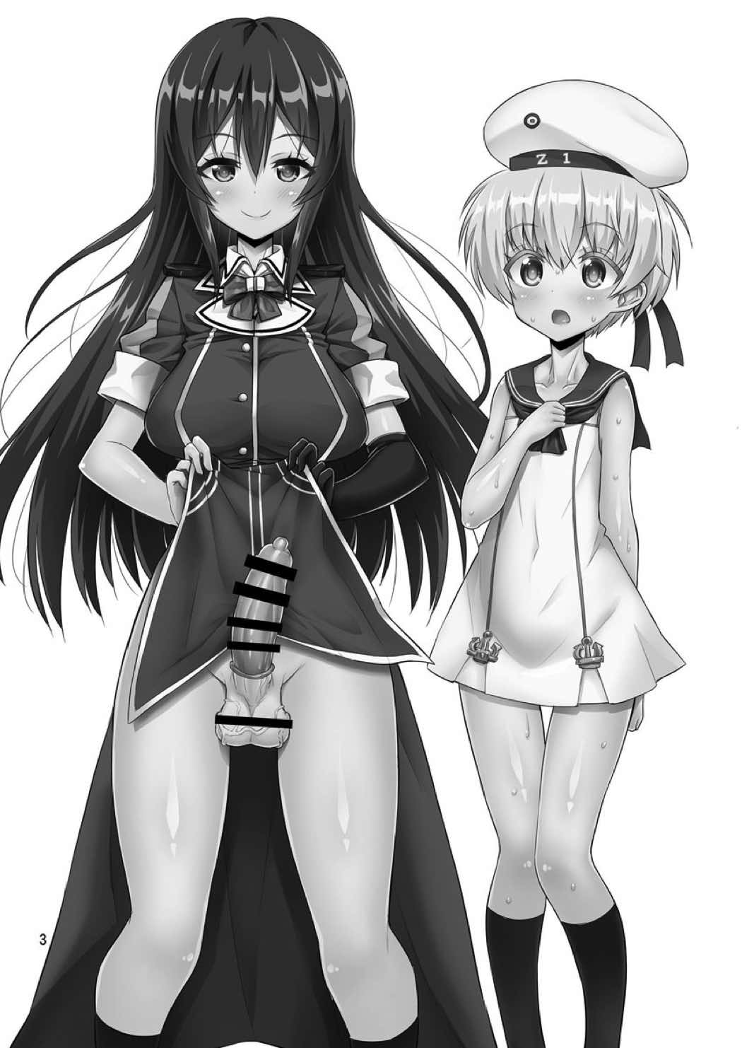 ふたなりお姉さん×男の娘 コスプレイヤー・AV撮影編2 3ページ