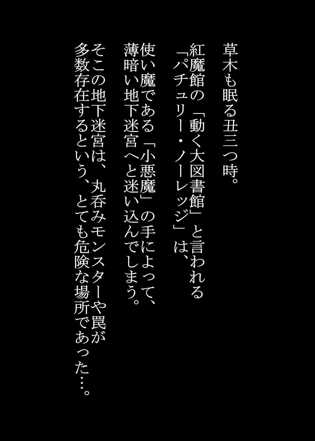 パチュリーのボアトラップダンジョン 2ページ