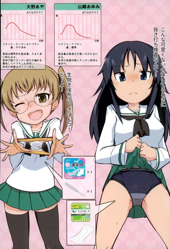 大洗女子生理用品抜き打ち検査合同 8ページ
