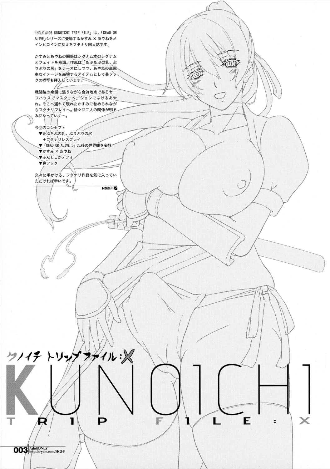 HGUC♯06-KUNOICHI TRIP FILE- (仮) 2ページ