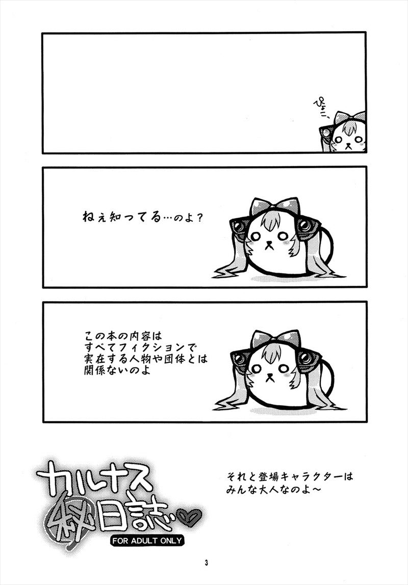 カルナス秘日誌 2ページ