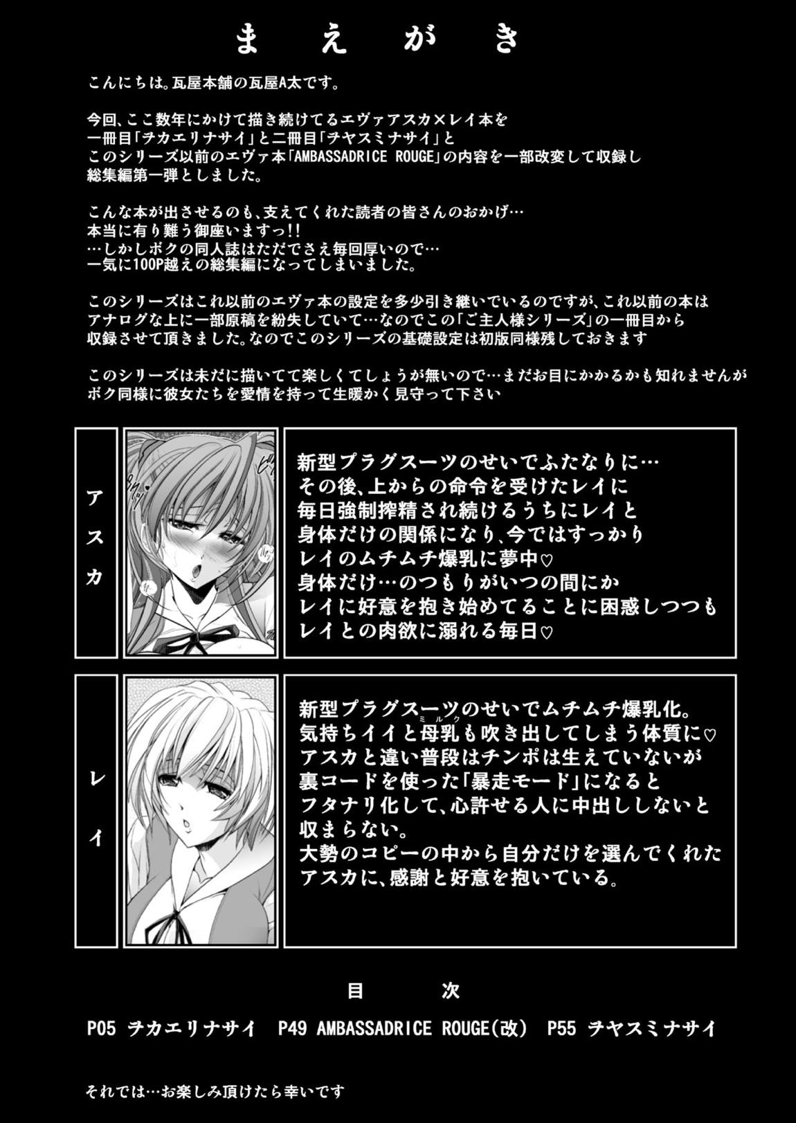 MASTER & SLAVE： ASUKA & REI 3ページ