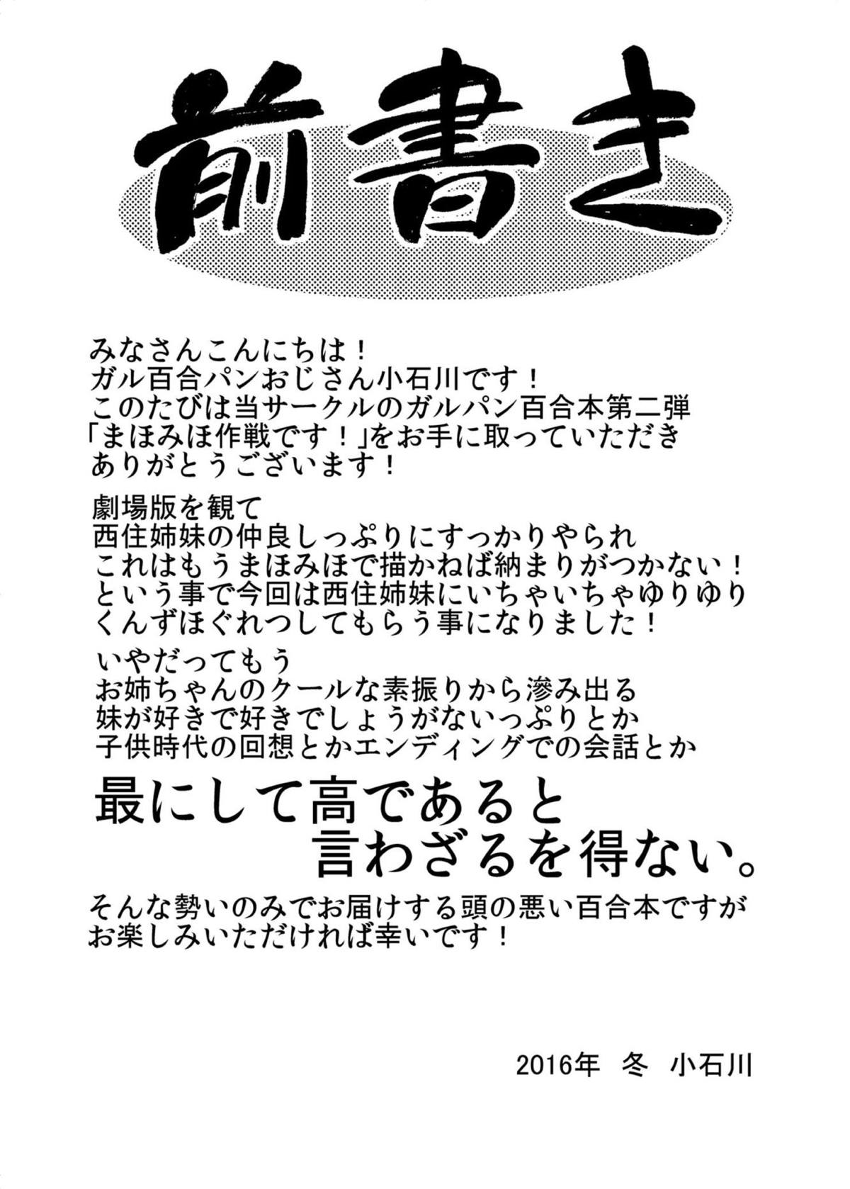 ガールズ&ガールズ２　〜まほみほ作戦です！〜 3ページ