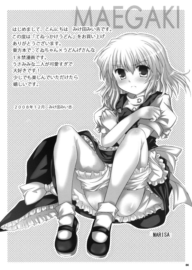 てゐっかけうどん 4ページ