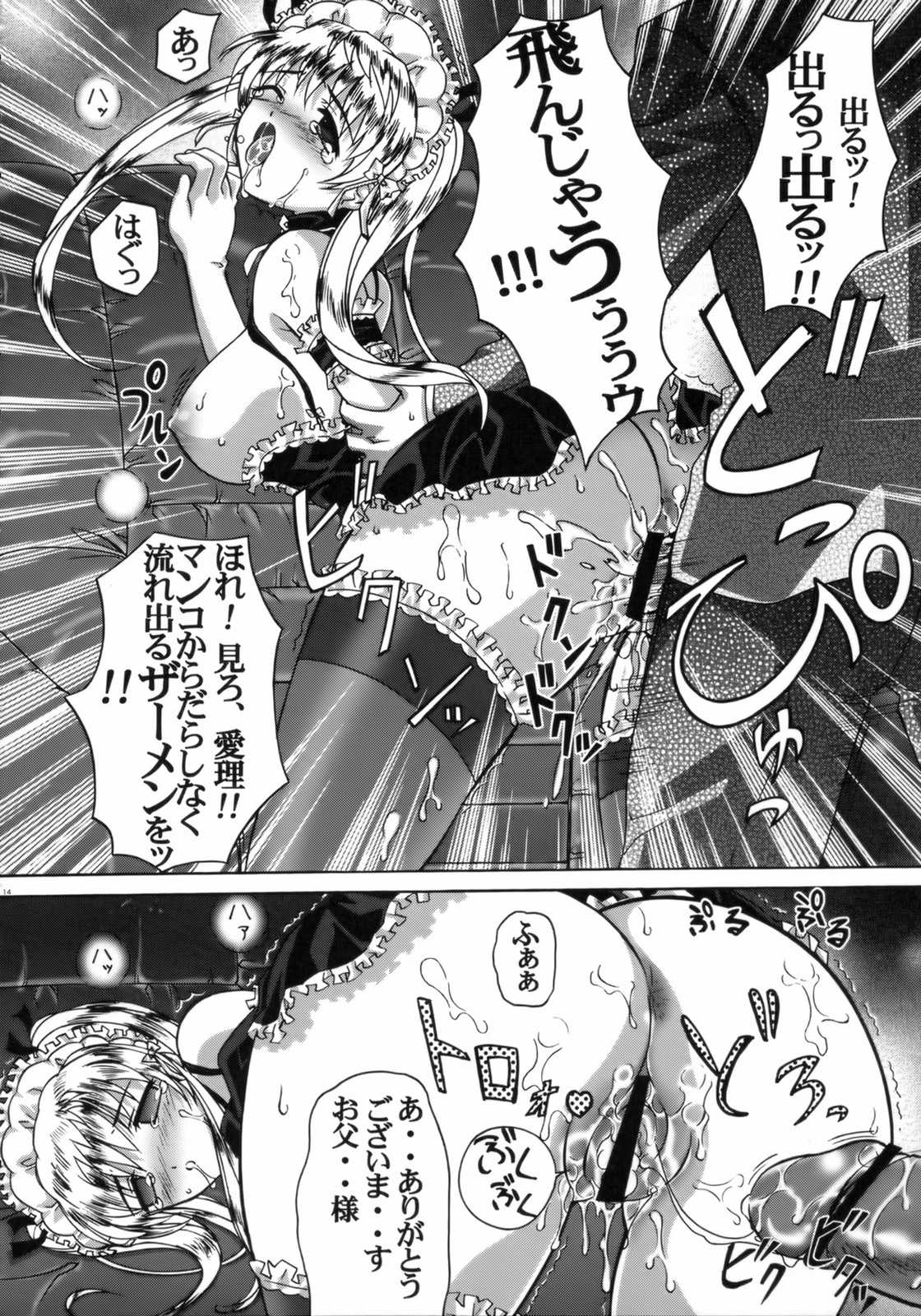 いらっしゃいませご主人様〜沢近愛理〜 13ページ