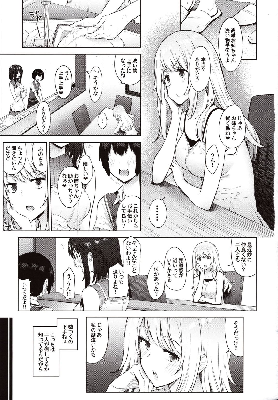 弟が可愛すぎるので未来の提督だけど、愛しちゃっても良いですか？～愛宕お姉ちゃんと秘密のデート～ 2ページ