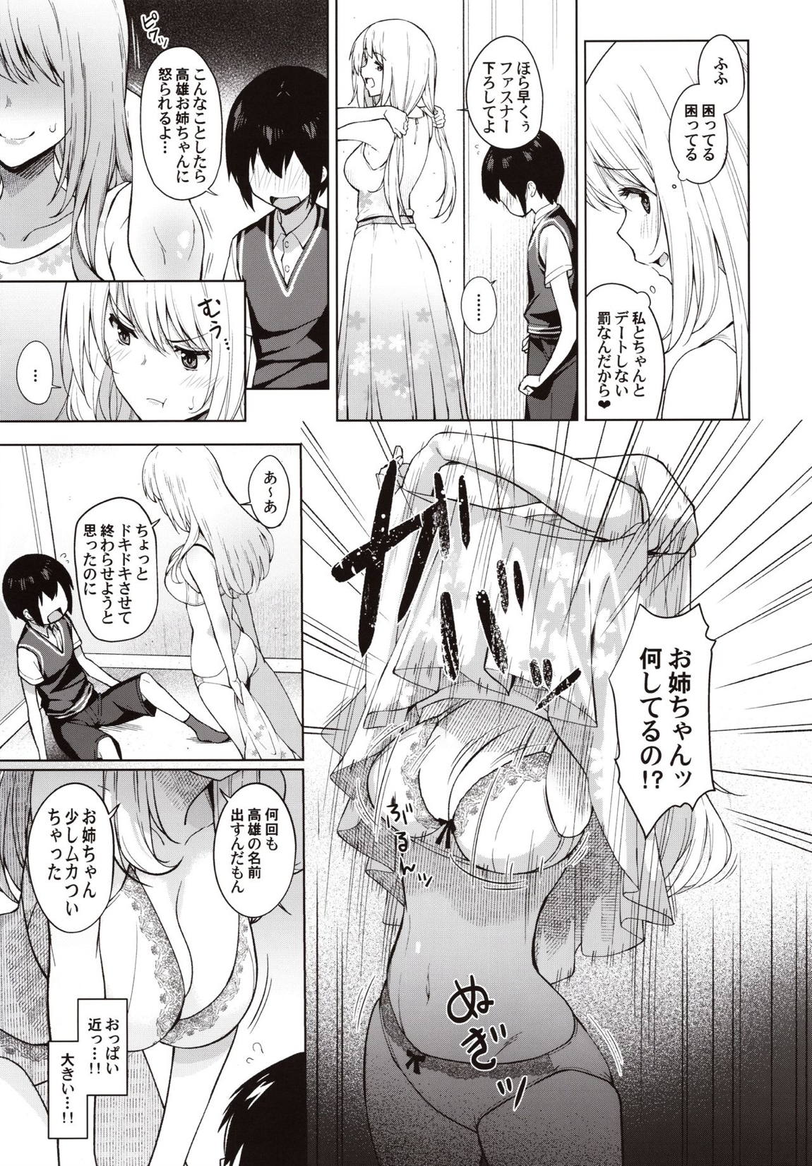 弟が可愛すぎるので未来の提督だけど、愛しちゃっても良いですか？～愛宕お姉ちゃんと秘密のデート～ 10ページ