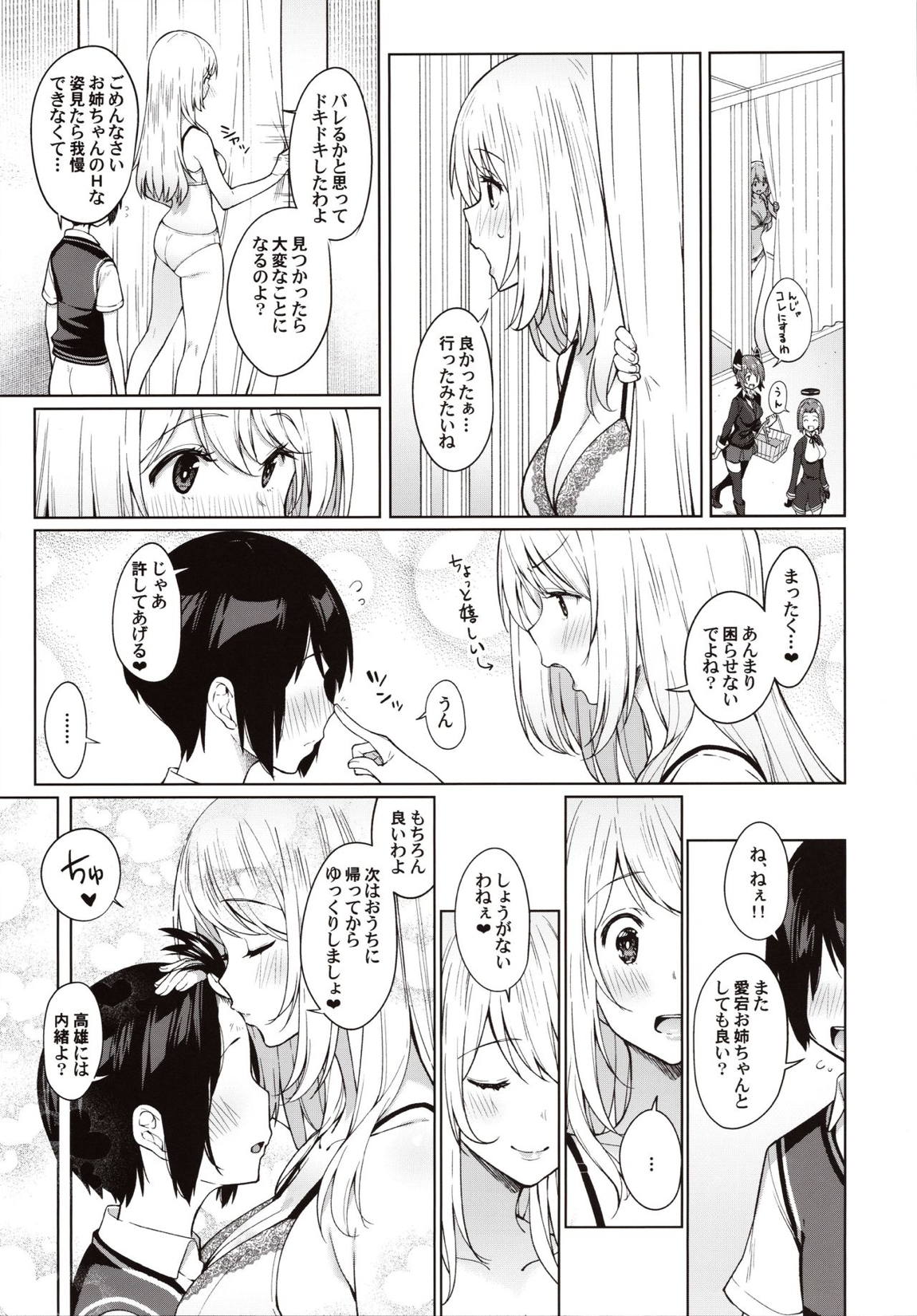 弟が可愛すぎるので未来の提督だけど、愛しちゃっても良いですか？～愛宕お姉ちゃんと秘密のデート～ 22ページ