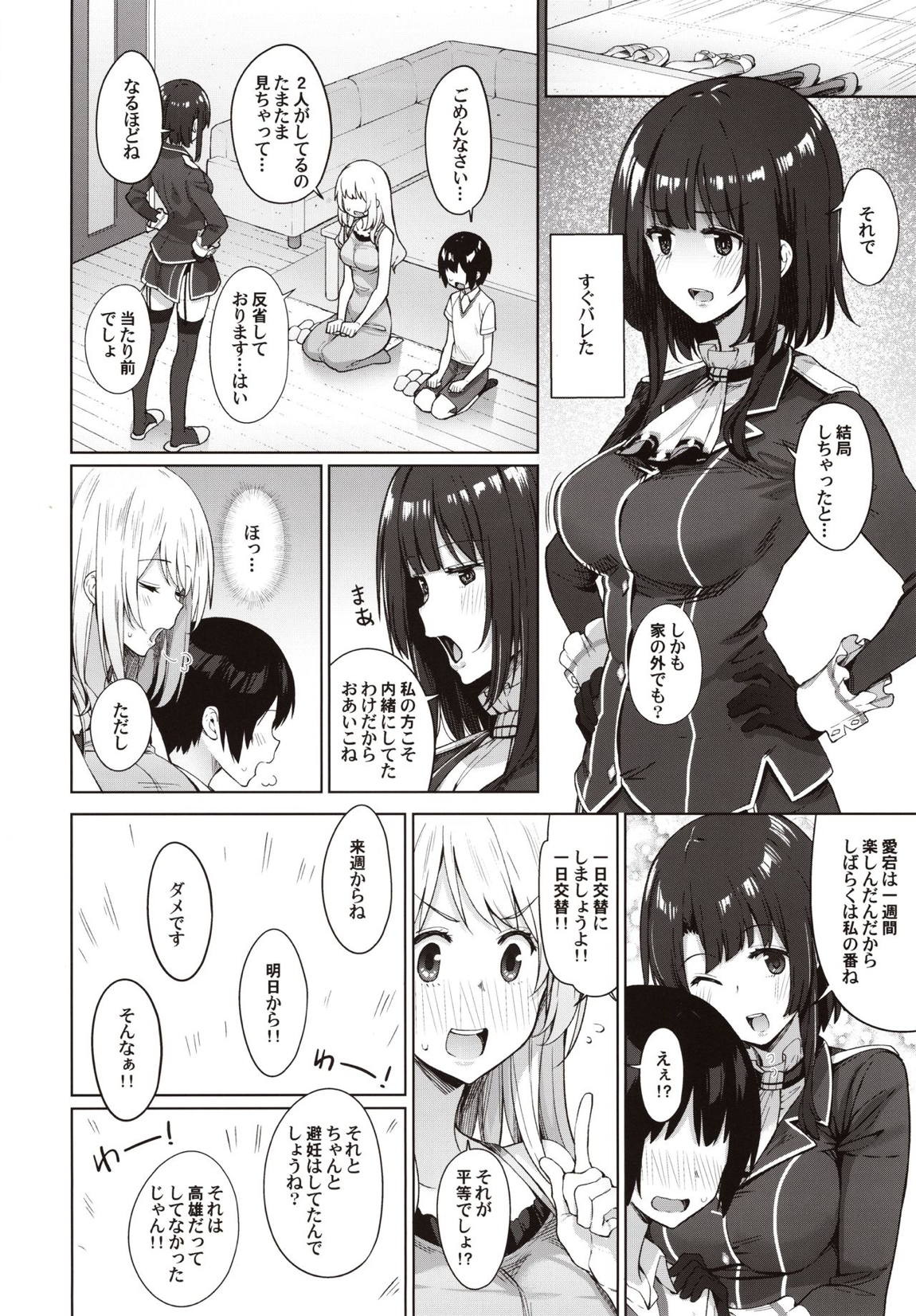弟が可愛すぎるので未来の提督だけど、愛しちゃっても良いですか？～愛宕お姉ちゃんと秘密のデート～ 23ページ