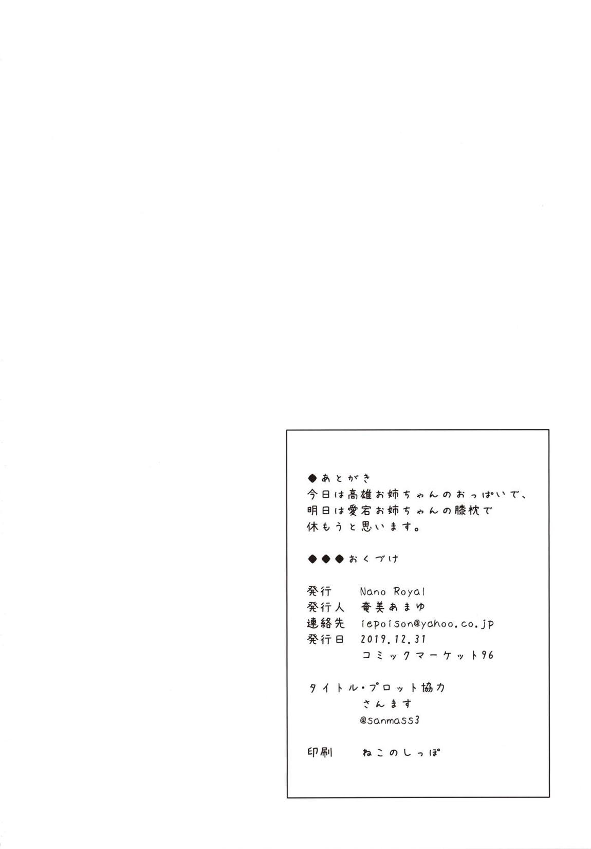 弟が可愛すぎるので未来の提督だけど、愛しちゃっても良いですか？～愛宕お姉ちゃんと秘密のデート～ 25ページ