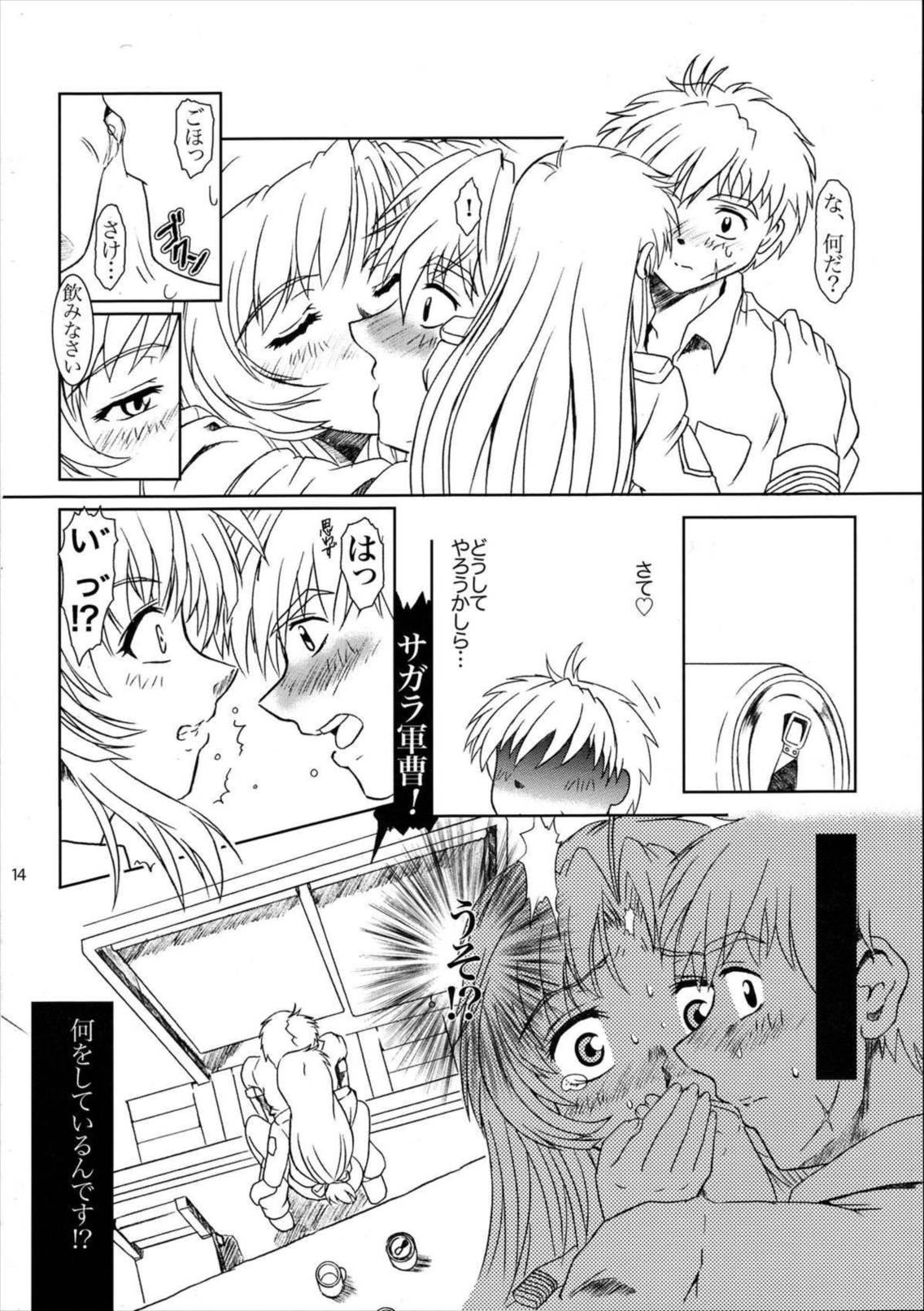 FULL METAL PANIC! 4 メガミノササヤキ 13ページ