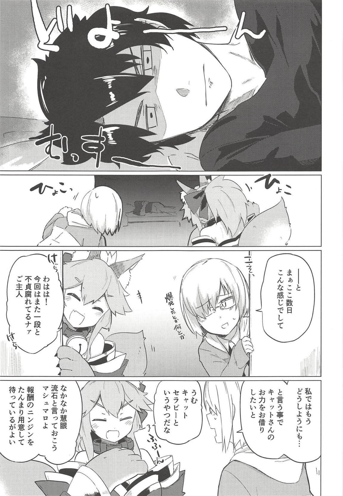 キャットセラピーなど如何かな？ご主人。 4ページ