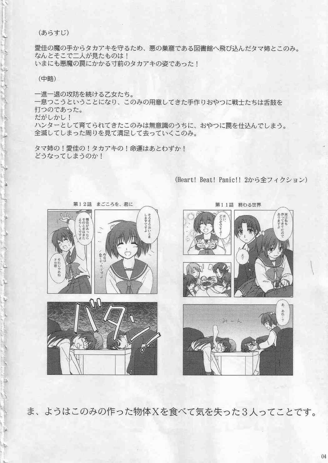 Heart!Beart!Panic!! H 3ページ