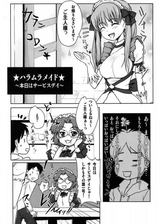 ハラムラメイド 〜本日はサービスデイ〜 3ページ