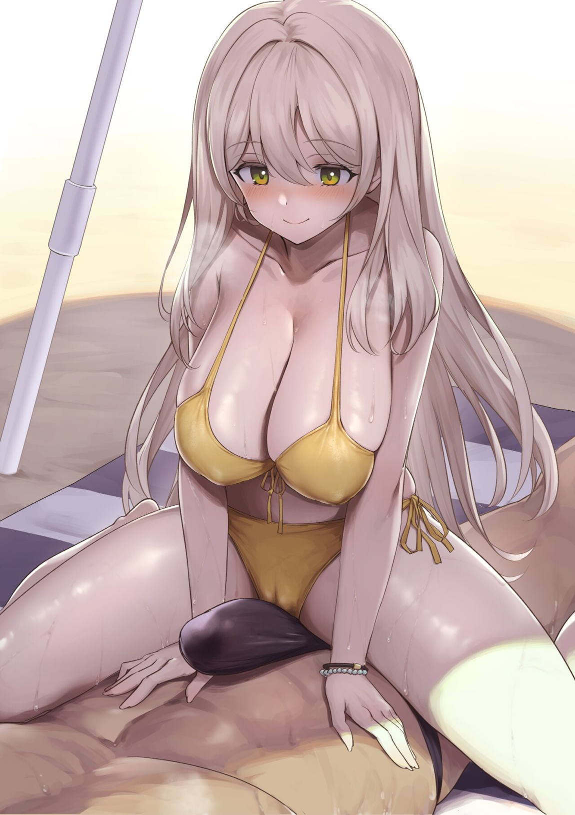 Have Nonomi do something in the cowgirl position 9ページ