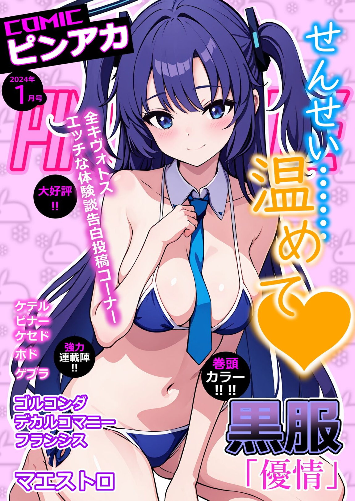 ピンクアーカイブ 1月号 1ページ