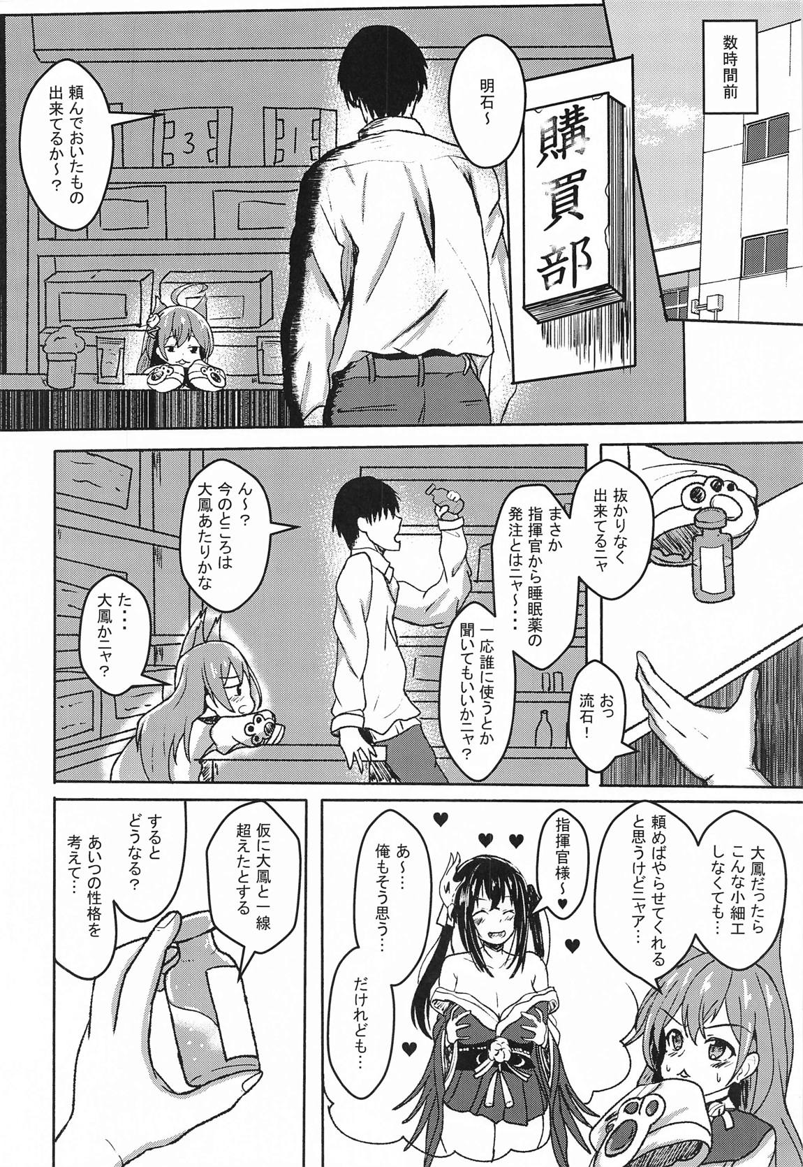 眠れる大鳳　起こすべからず 3ページ