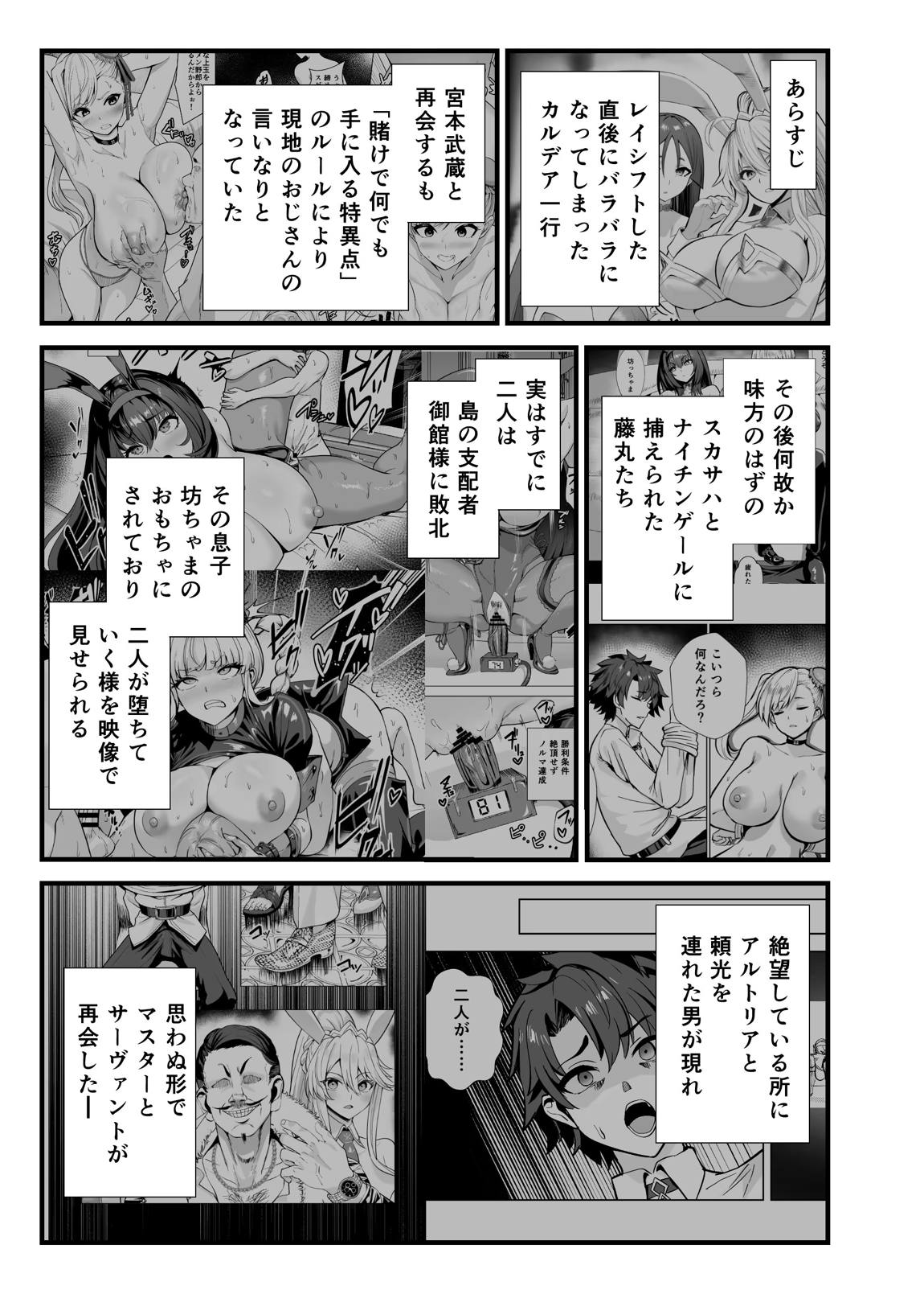 極東絢爛賭博島ドリームアイランド3 アルトリア&頼光編 2ページ