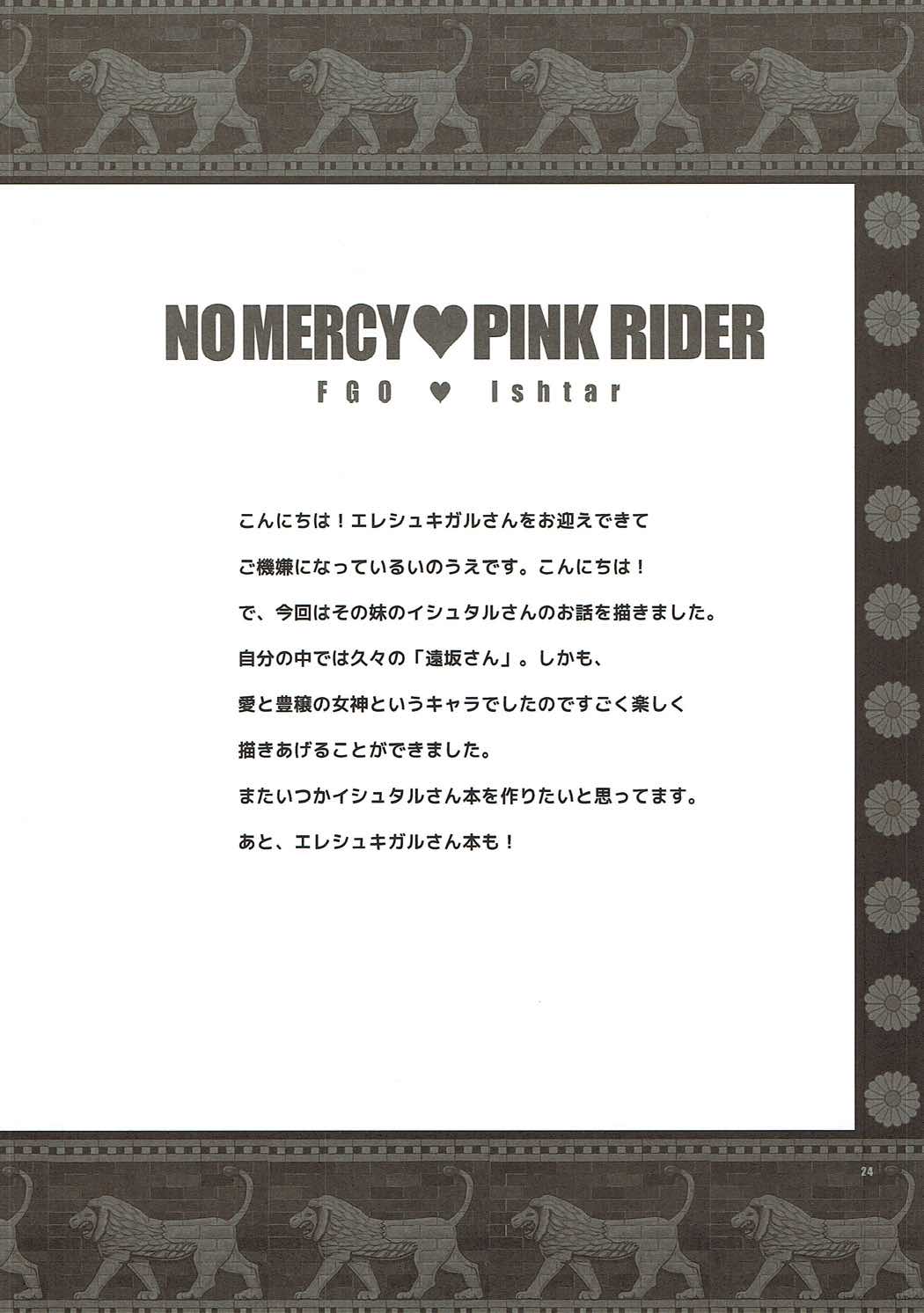 容赦のないピンクライダー 23ページ