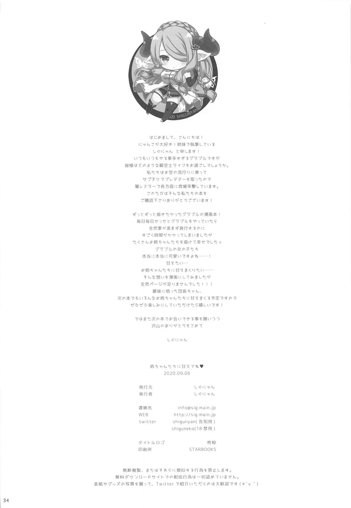 お姉ちゃんたちに甘えてね 33ページ