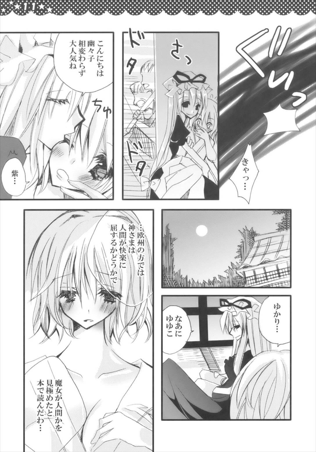 魔女の美しい友情の話 -妖夢の八雲紫駆除日記- 11ページ