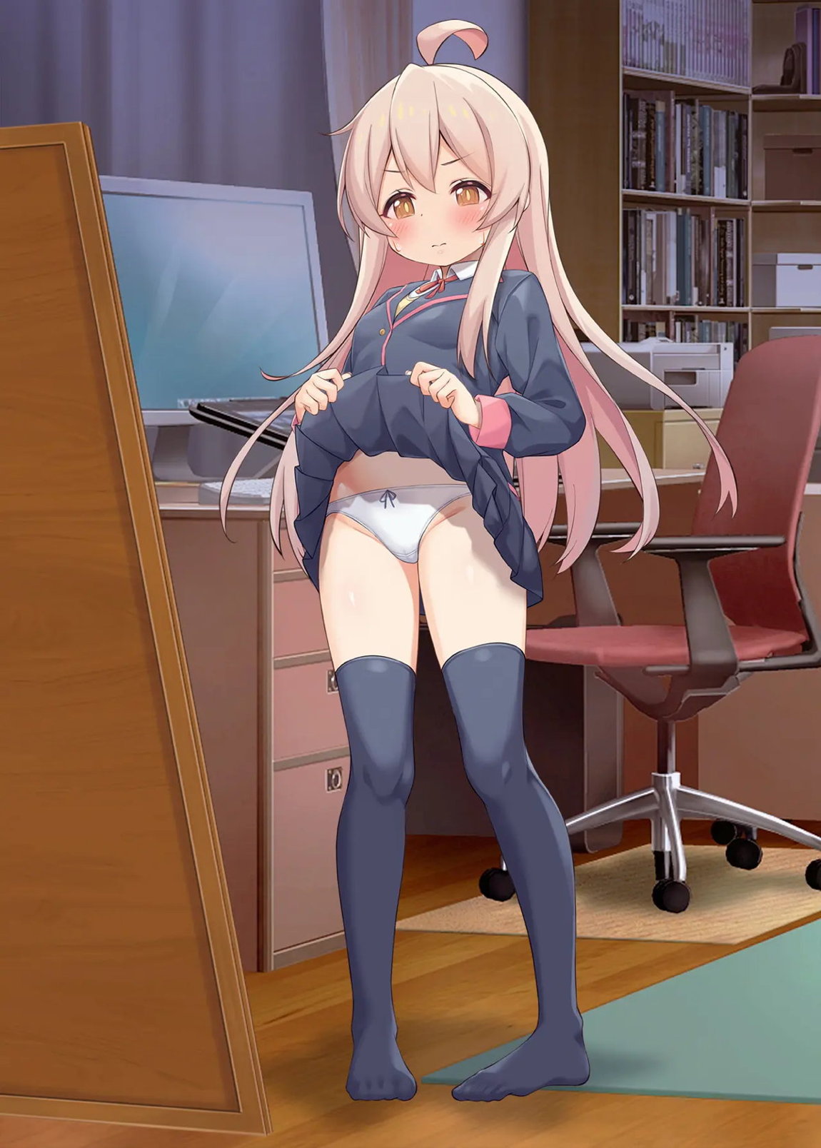 チャラ男に脅迫レイプされ、生配信するTS少女まひろちゃん 21ページ