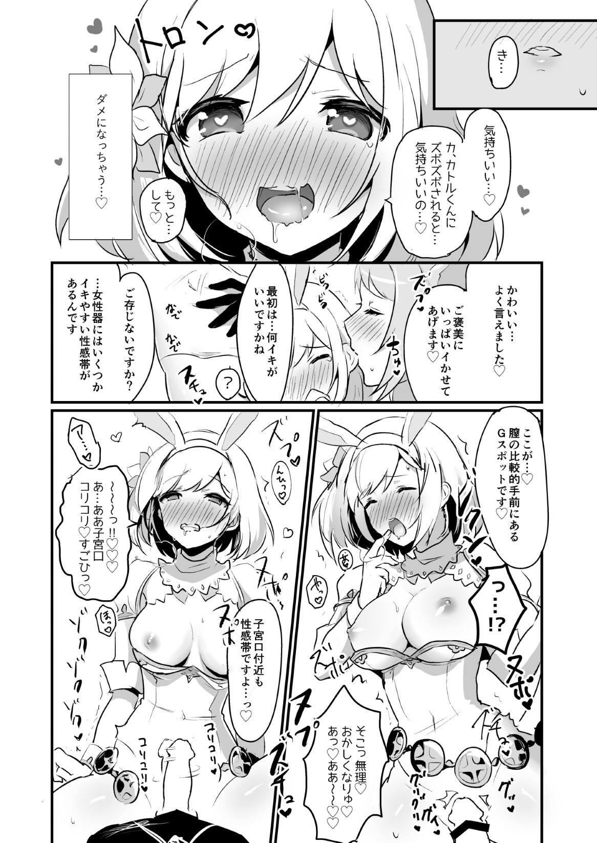 ジータちゃんが男の子たちとキメセクする本 13ページ