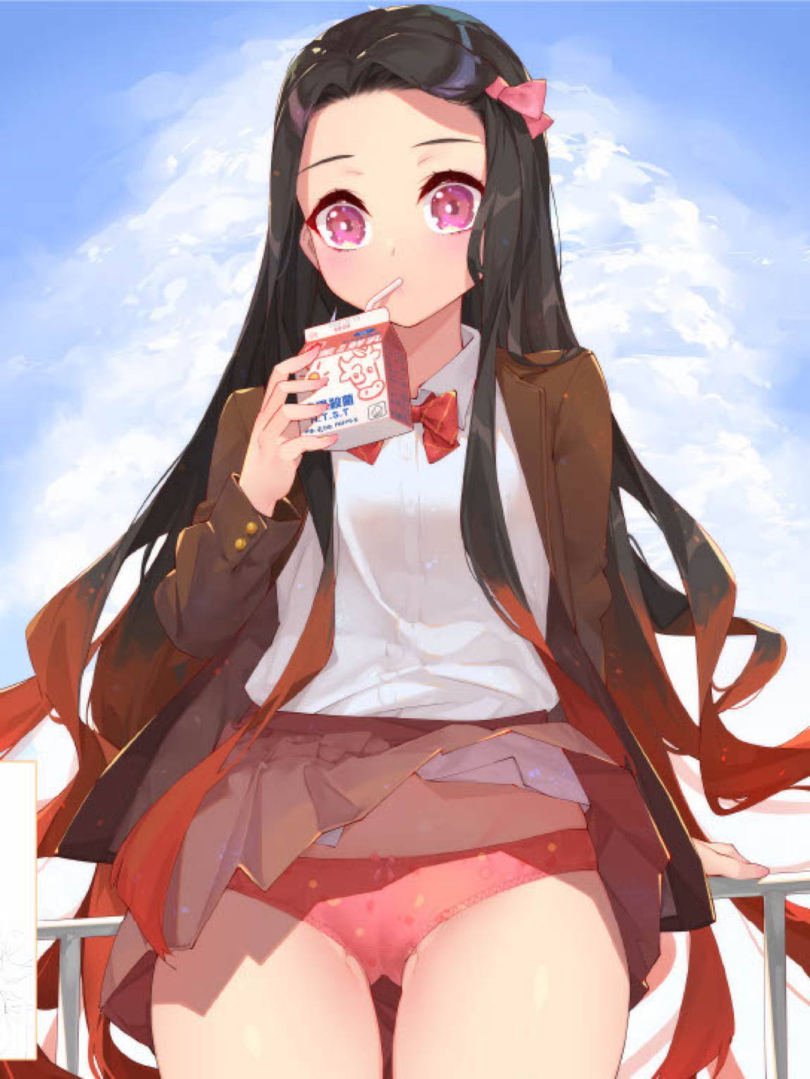 鬼滅の女子高生 5ページ