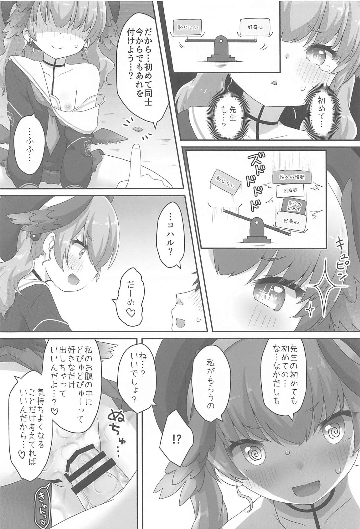 スイッチが入ってしまったコハルになし崩し的に襲われてしまう本 21ページ