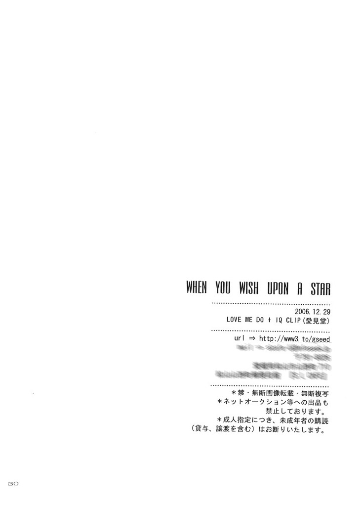when you wish upon a star 29ページ