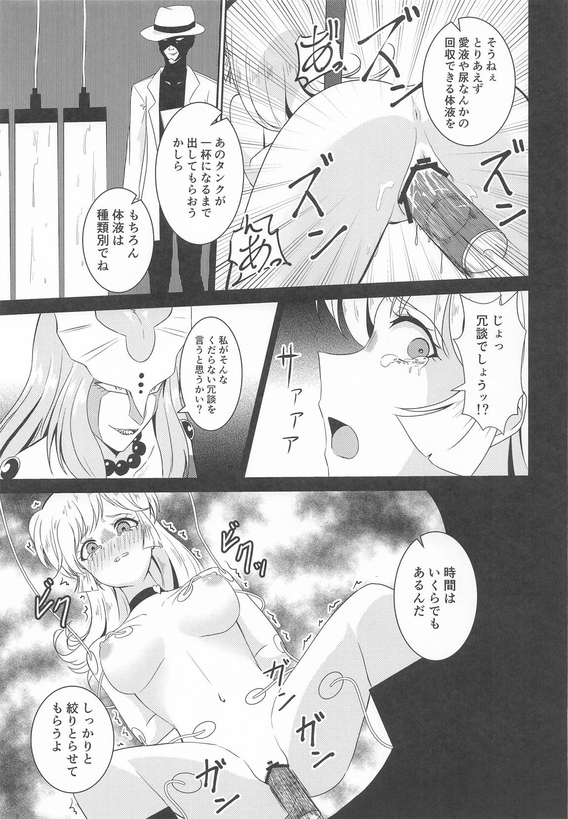 キューティーハニー敗北凌辱Ⅲ 6ページ