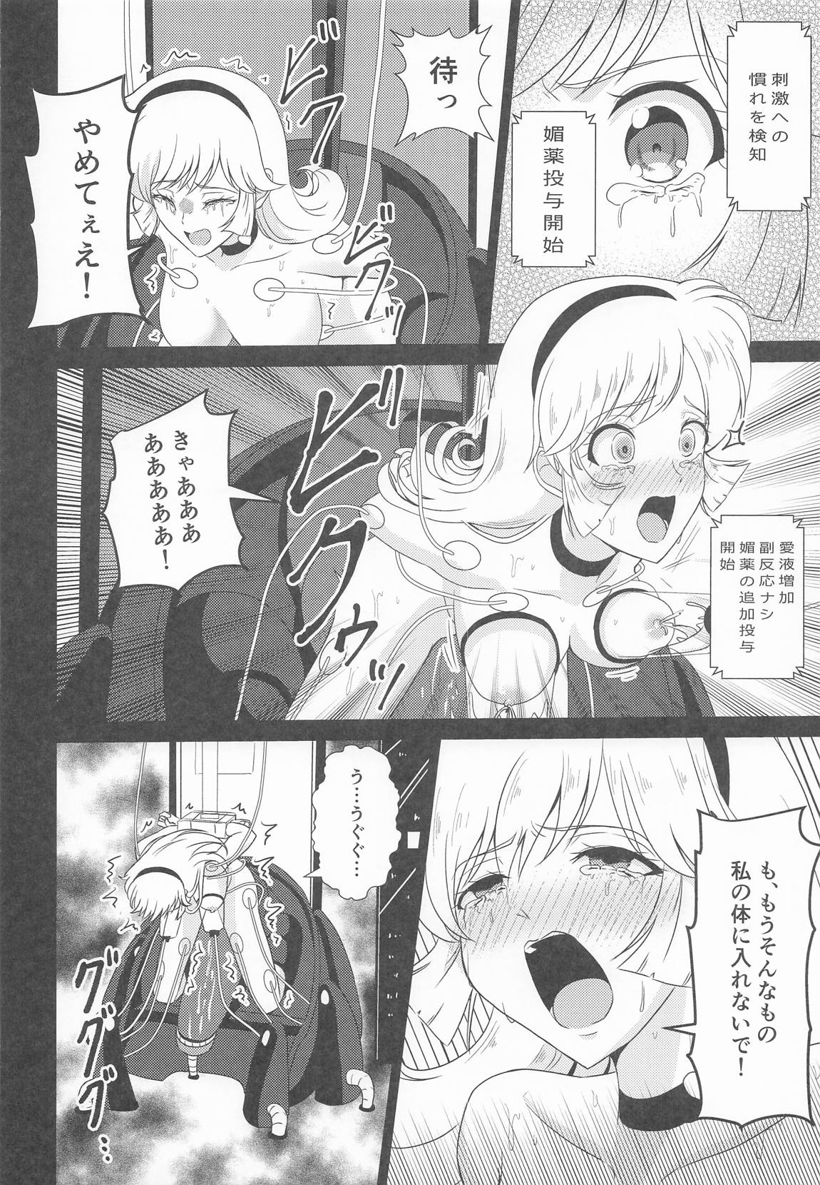 キューティーハニー敗北凌辱Ⅲ 9ページ