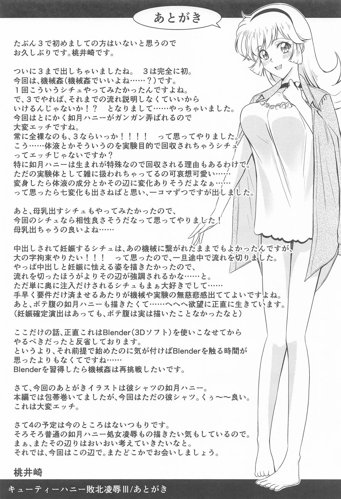 キューティーハニー敗北凌辱Ⅲ 28ページ