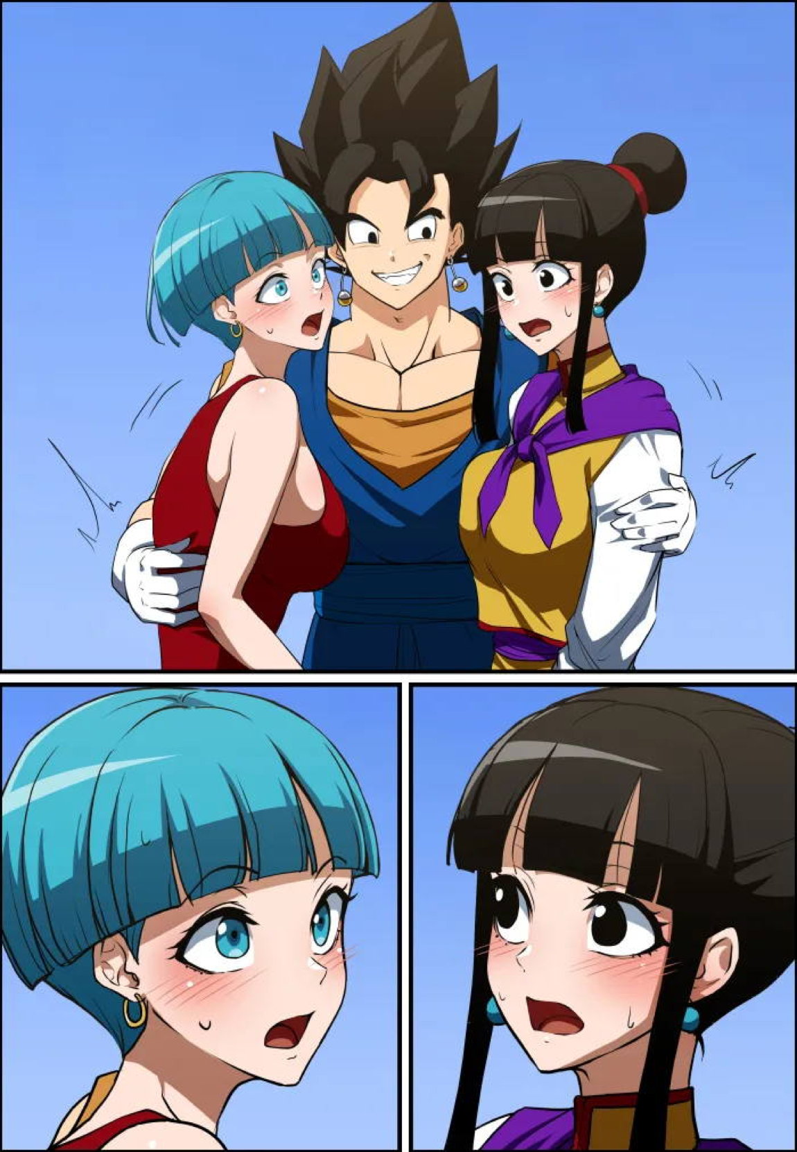 【Ep.1】Dragon Ball │ Bulma : Chichi : Vegito 8ページ