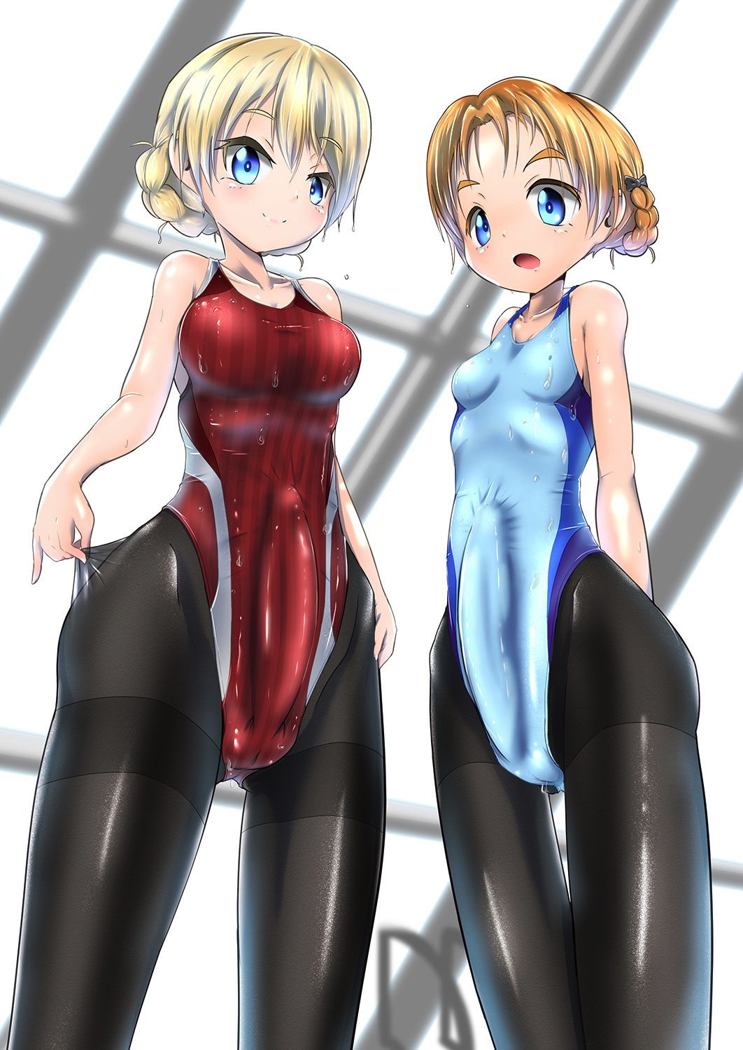 ダーさま＆ペコのふたなりタイツ道講座 14ページ