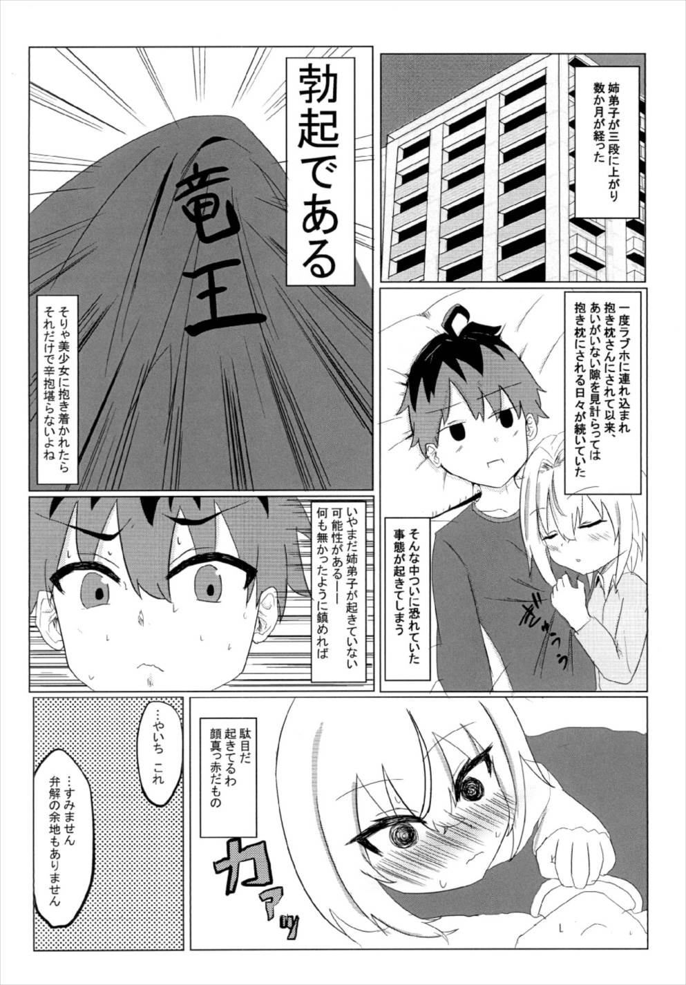 ぎんこちゃんといたいちゃする本 4ページ
