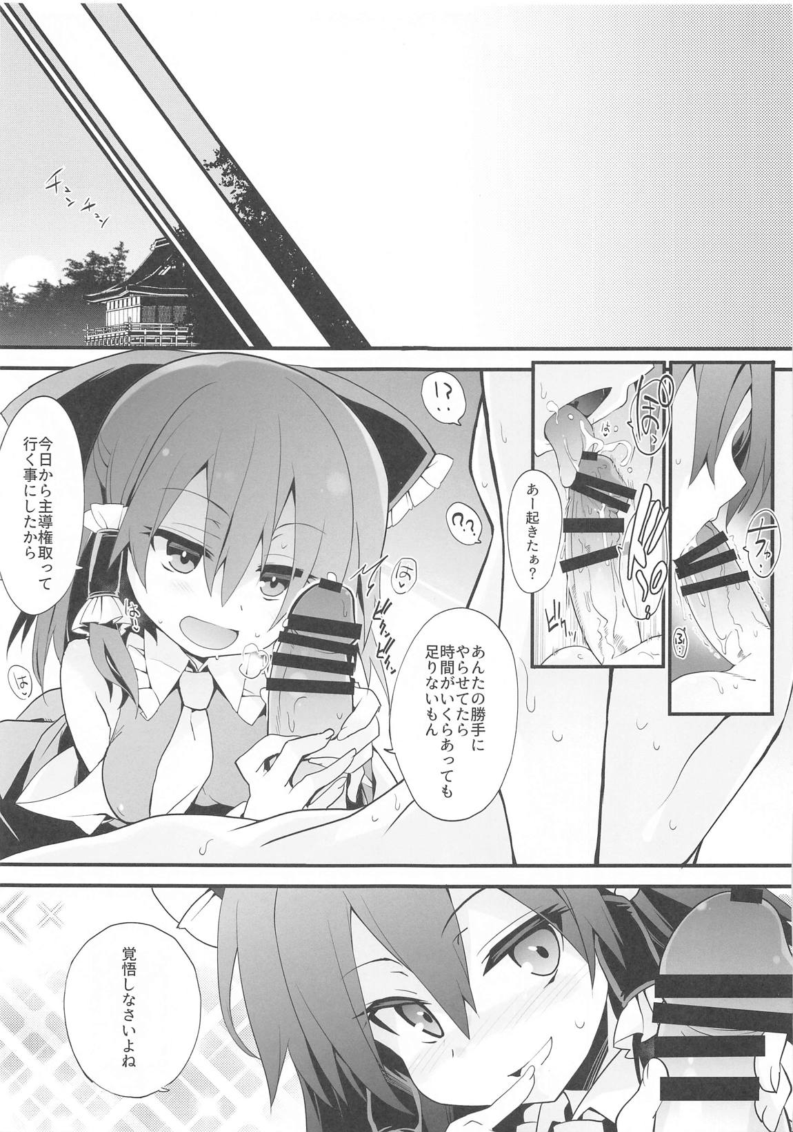 毎日霊夢さん！ 12ページ