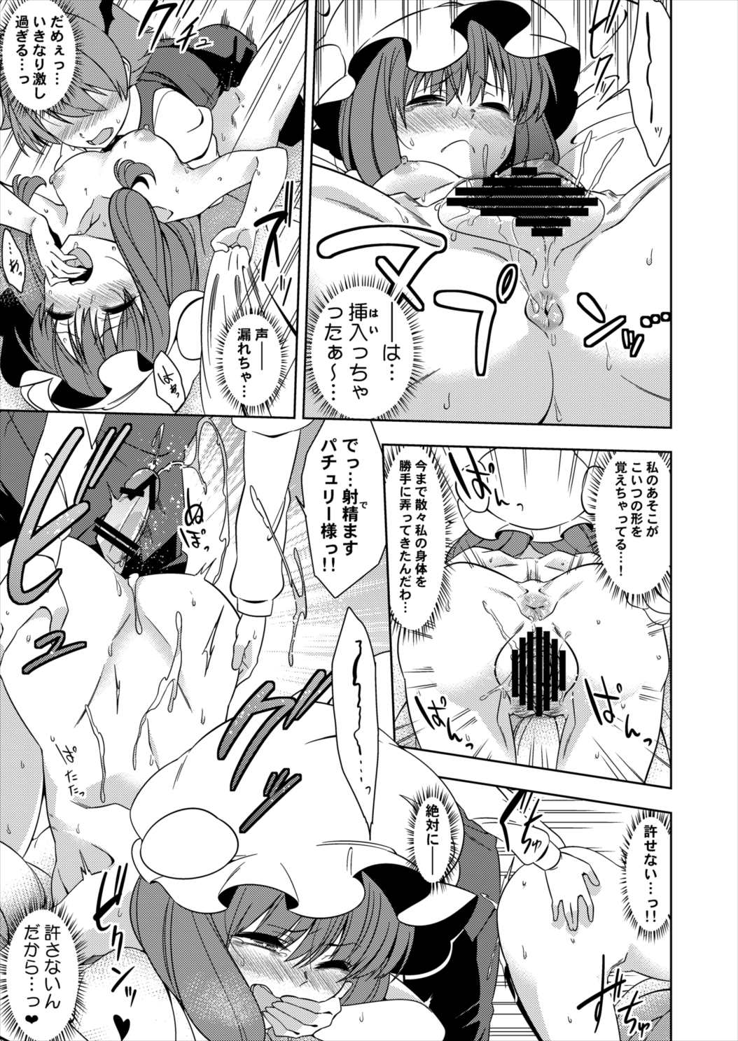 お身体に触りますよパチュリー様 22ページ