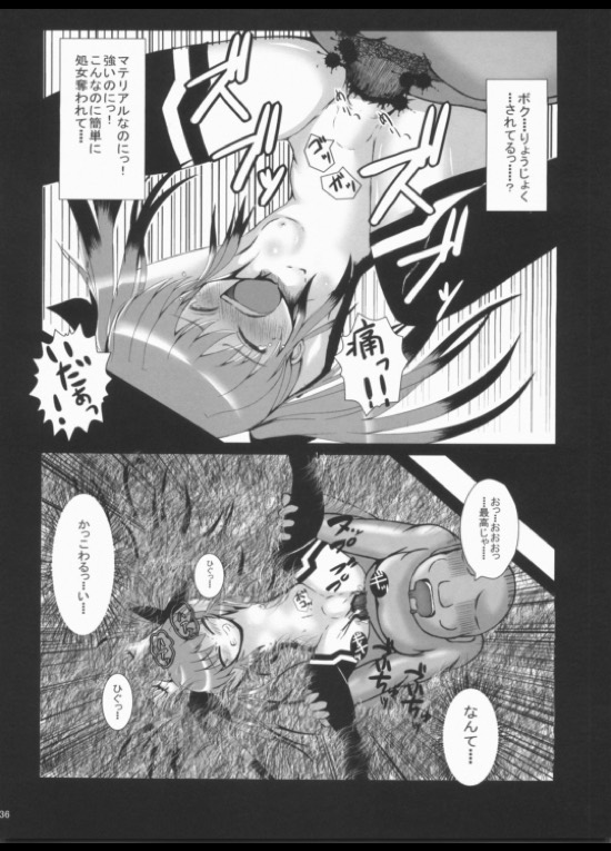 陵辱マテリアル 35ページ
