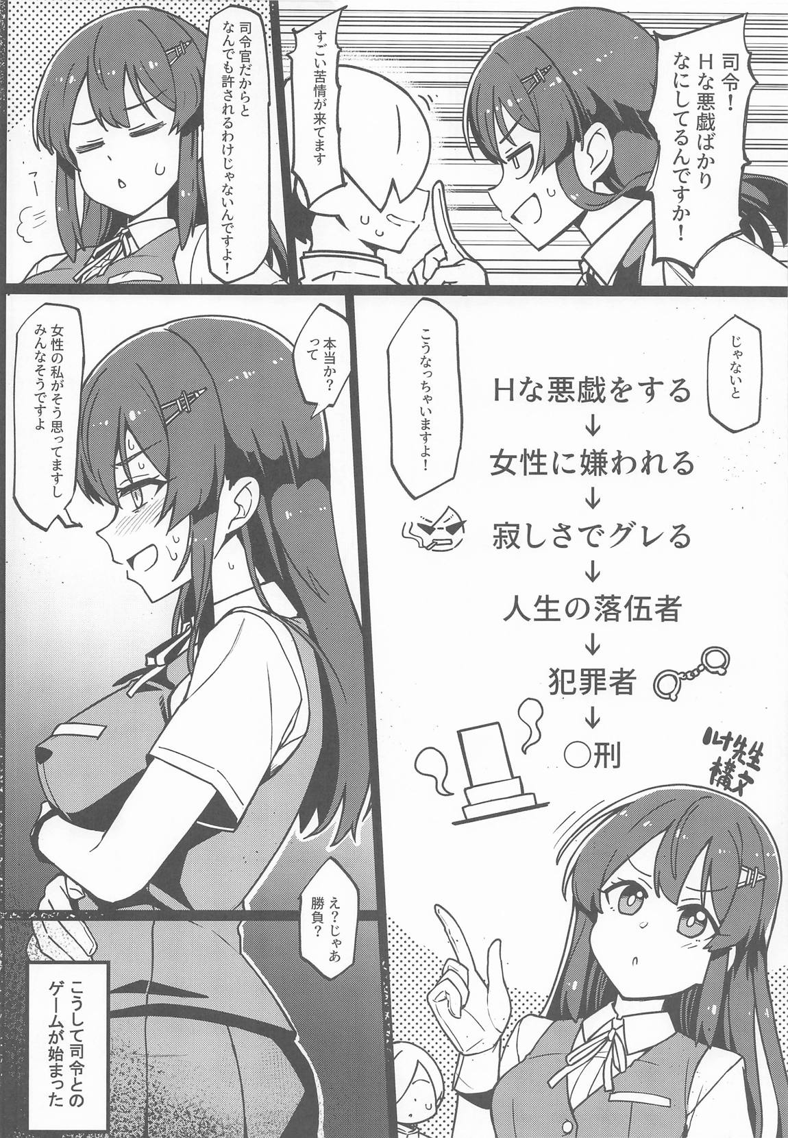 怒らないで親潮さん！？ 7ページ