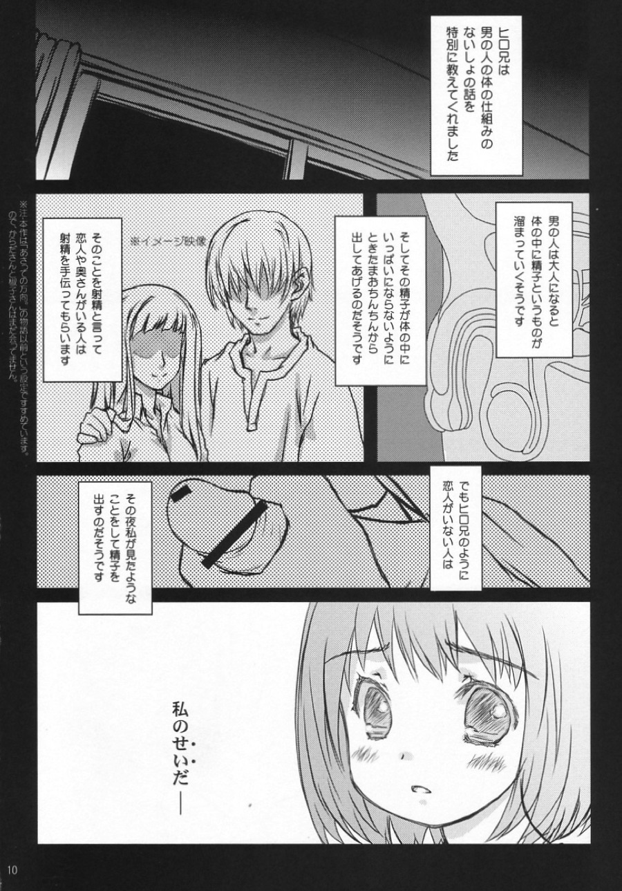 からだのないしょ。 9ページ