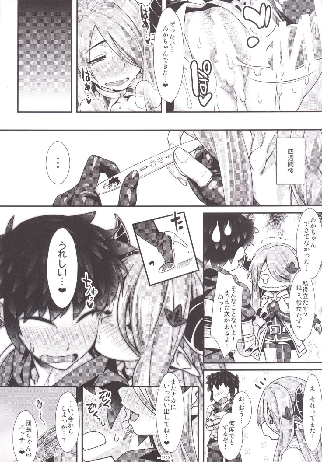 団長ちゃん、お姉さんと「子作りセックス」しよっか? 19ページ