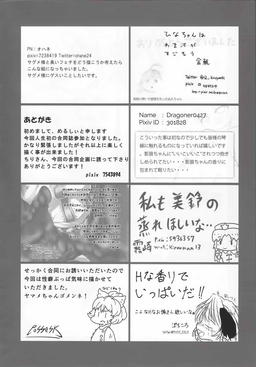 東方臭いフェチ合同～乙女たちの臭気～ 92ページ