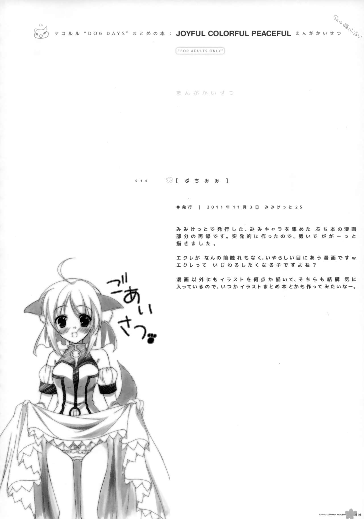 JOYFUL COLORFUL PEACEFUL 15ページ