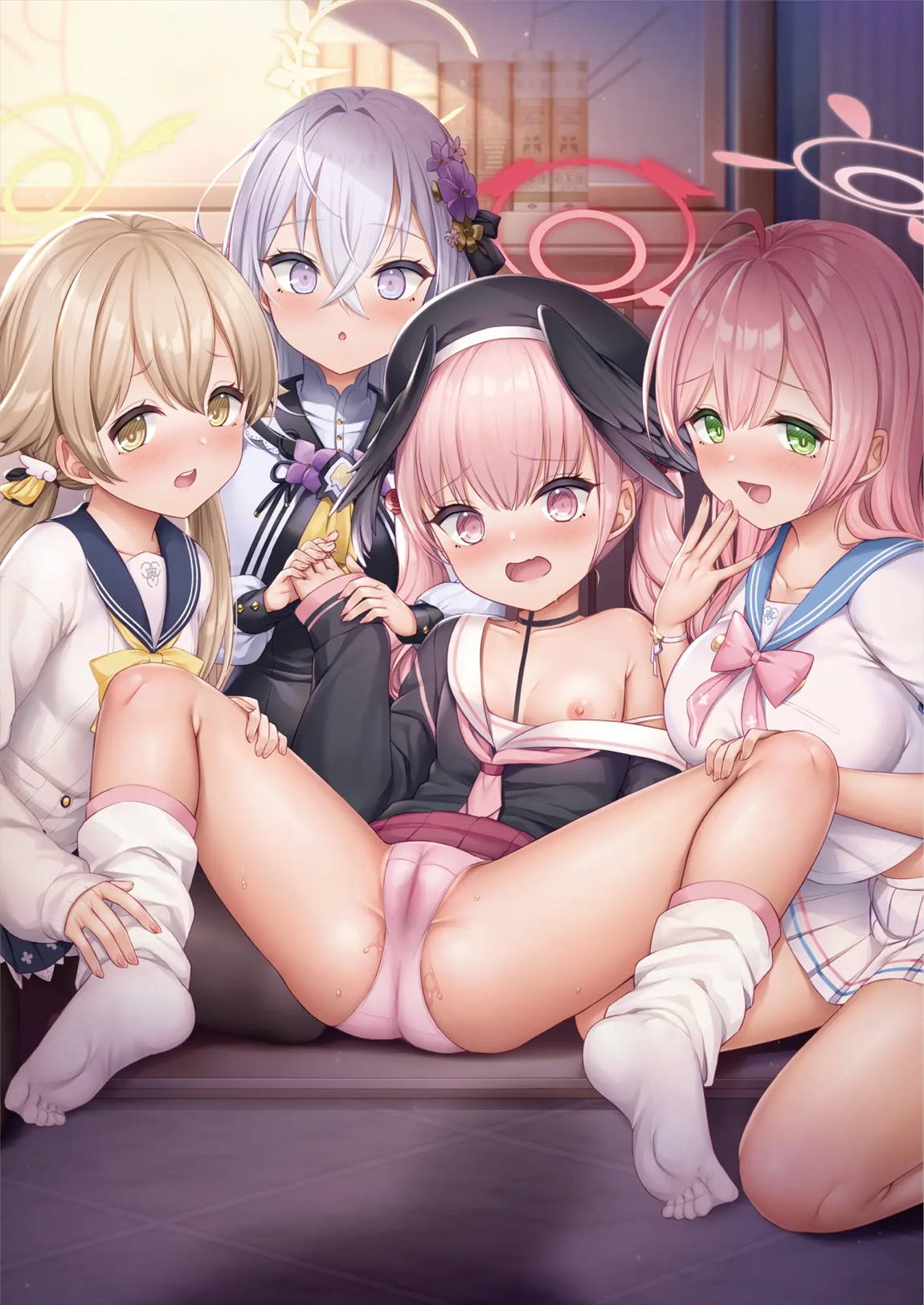 コハルちゃんと先生の恋、補習授業部が応援します 24ページ